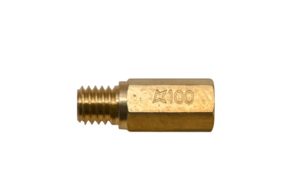 Keihin 99101-357-100 #100 Large Hex Head Main Jet NOS