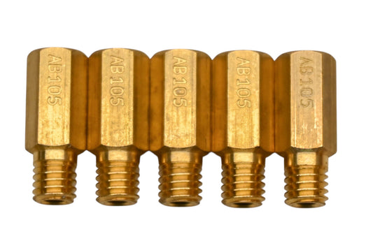 EBC CR105-4, AB105 #105 Large Hex Head Main Jets Qty 5 NOS