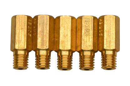 EBC CR105-4, AB105 #105 Large Hex Head Main Jets Qty 5 NOS