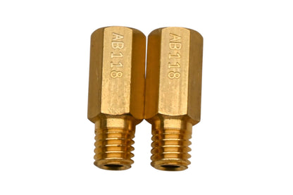 EBC CR118-4, AB118 #118 Large Hex Head Main Jets Qty 2 NOS