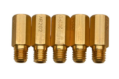 EBC CR202-4, AB202, 202RD #202 Large Hex Head Main Jets Qty 5 NOS