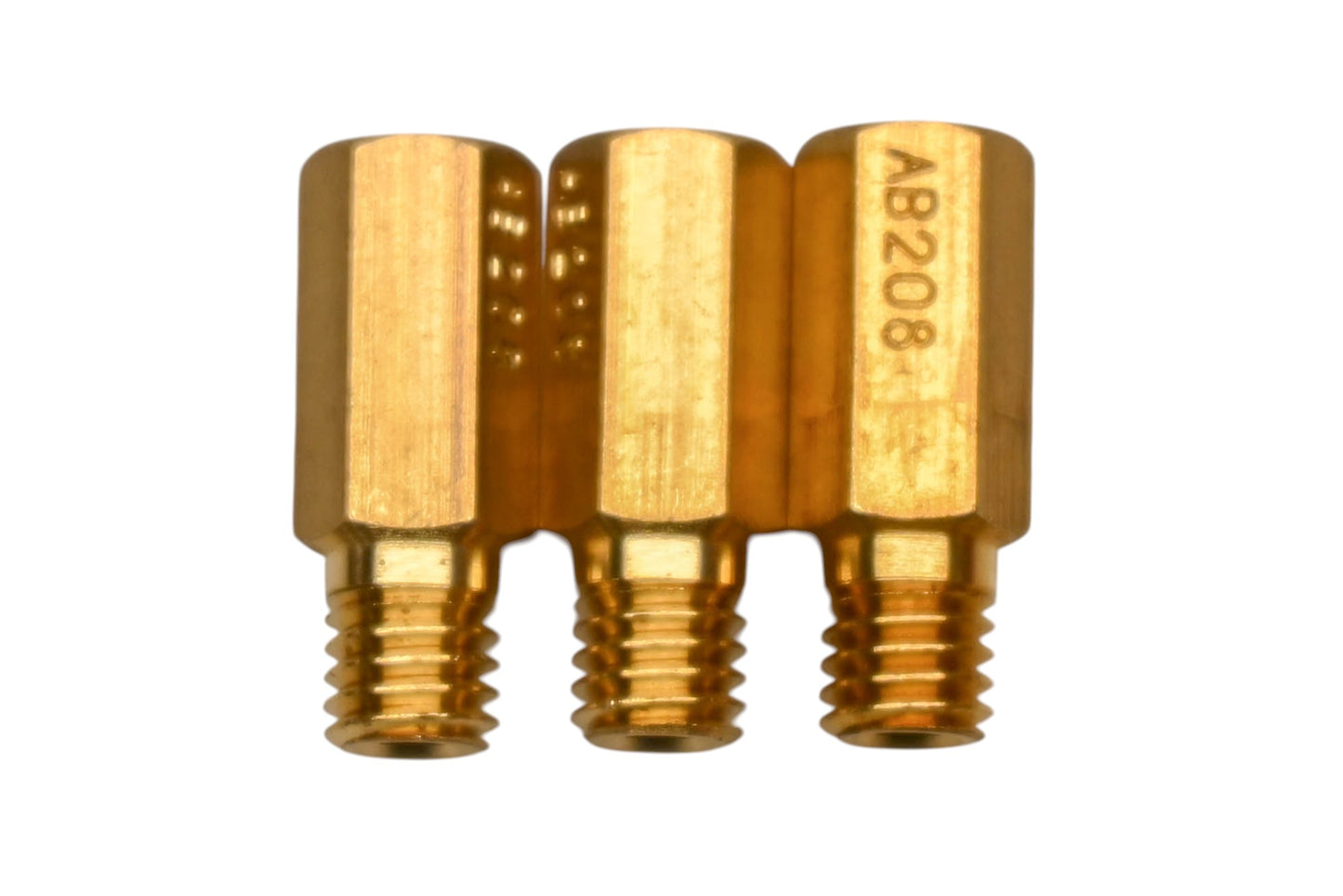EBC CR208-4, AB208 #208 Large Hex Head Main Jets Qty 3 NOS