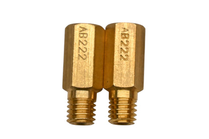 EBC CR222-4, AB222 #222 Large Hex Head Main Jets Qty 2 NOS