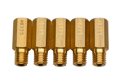 EBC CR225-4, AB225 #225 Large Hex Head Main Jets Qty 5 NOS