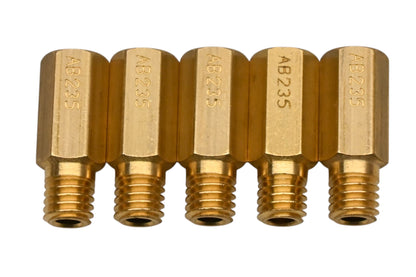 EBC CR235-4, AB235 #235 Large Hex Head Main Jets Qty 5 NOS