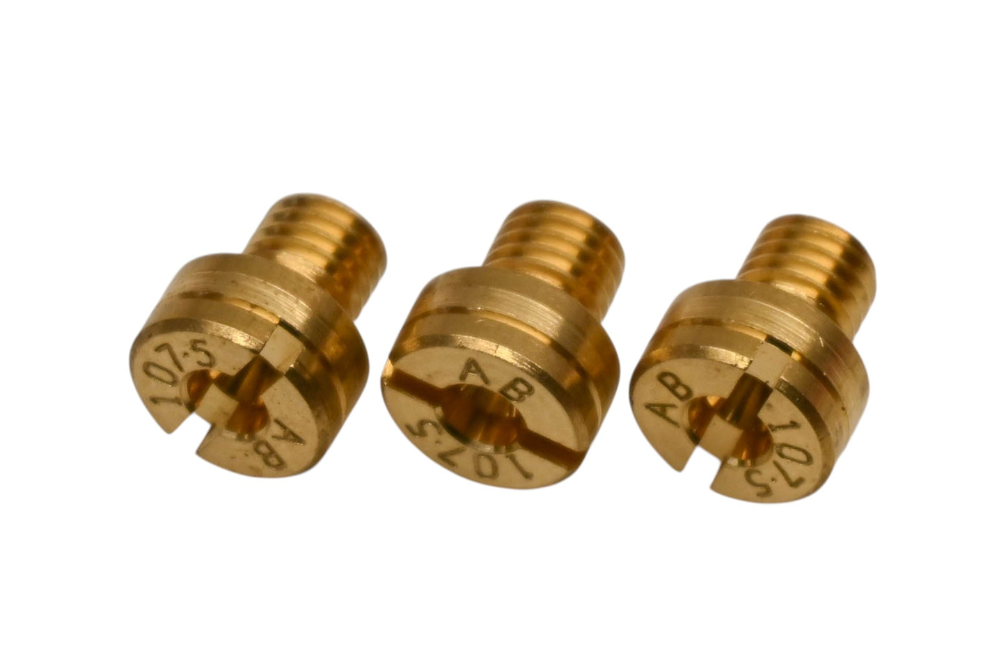EBC SJ107.5-4, AB107.5 #107.5 Large Round Main Jets Qty 3 NOS