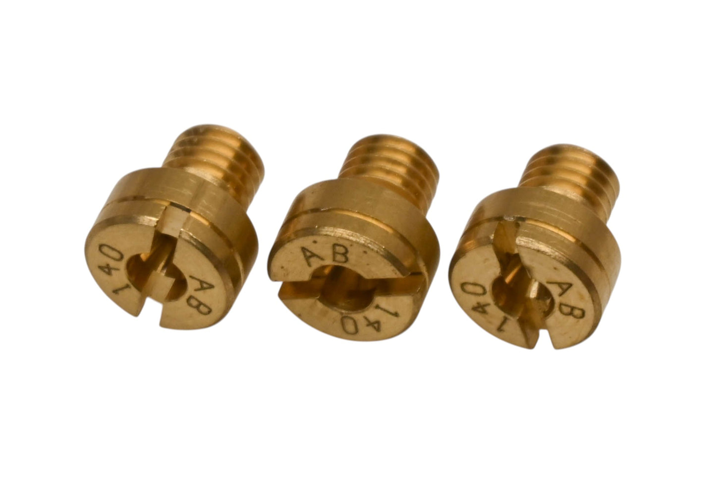EBC SJ140-4, AB140 #140 Large Round Main Jets Qty 3 NOS
