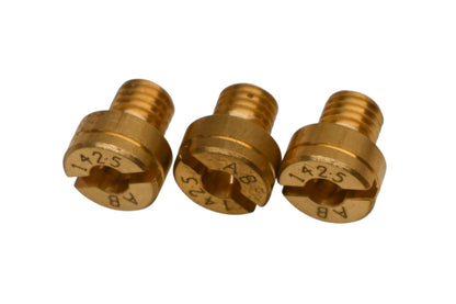 EBC SJ142.5-4, AB142.5 #142.5 Large Round Main Jets Qty 3 NOS