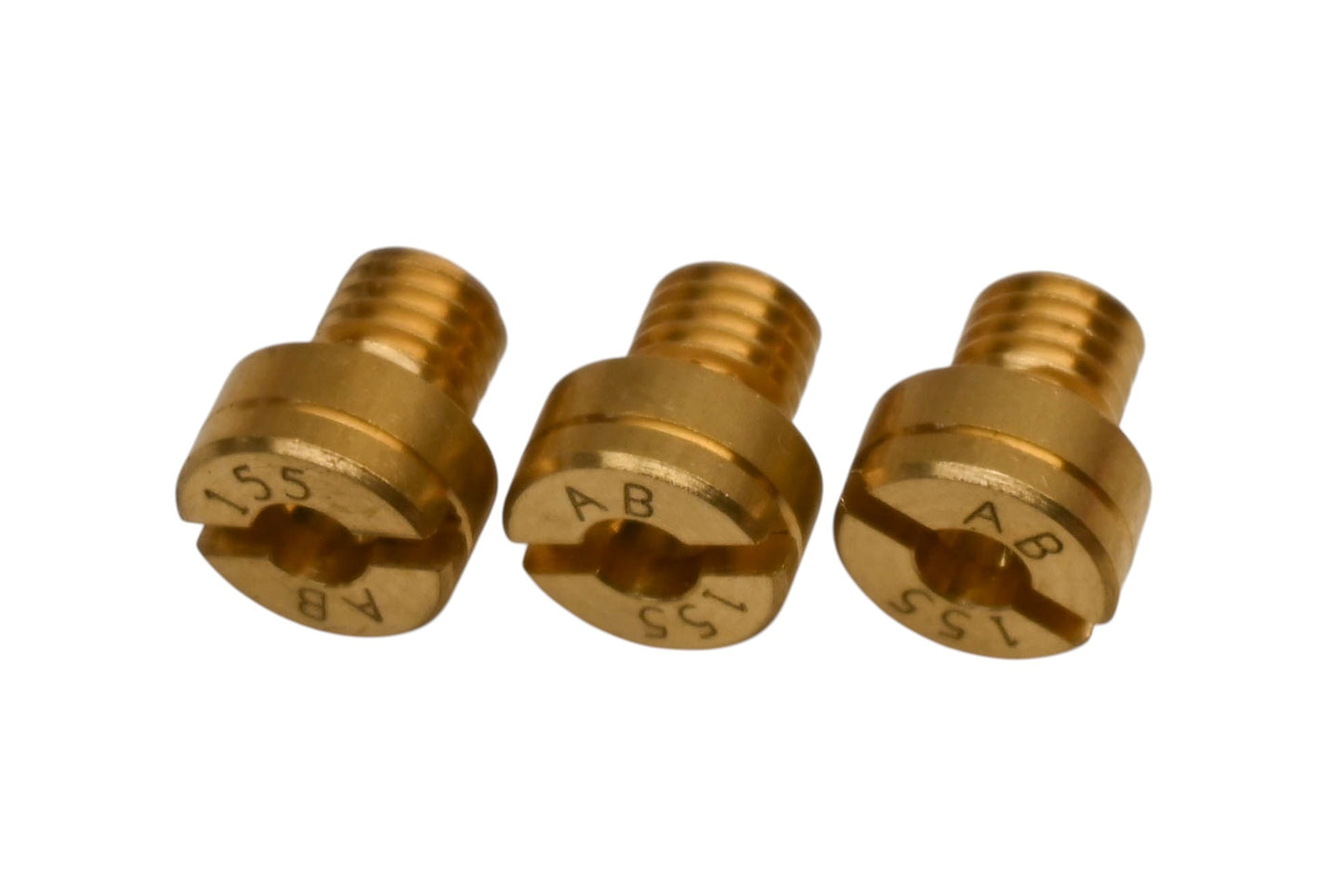 EBC SJ155-4, AB155 #155 Large Round Main Jets Qty 3 NOS