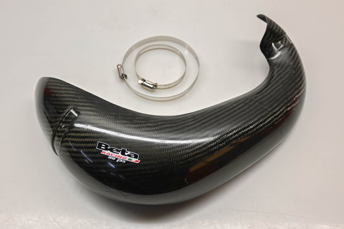 P3 Carbon 109064 Carbon Fiber Pipe Guard Kit NOS