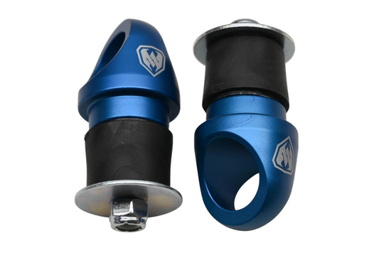 Moto Armor MA-LNR-BLU Blue Billet Turn Lock Anchor Kit NOS