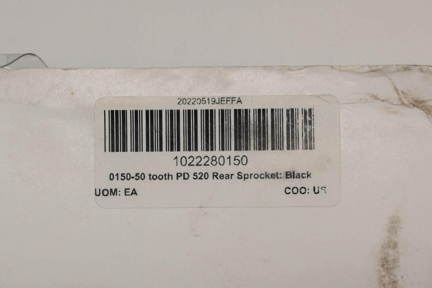 Primary Drive 1022280150 50T Aluminum Sprocket NOS