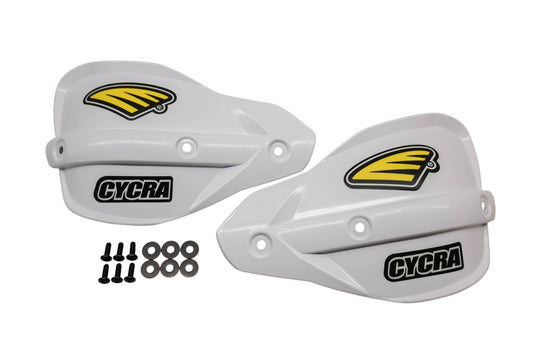 Cycra 1CYC-1015-42 White Enduro Handshield Kit NOS