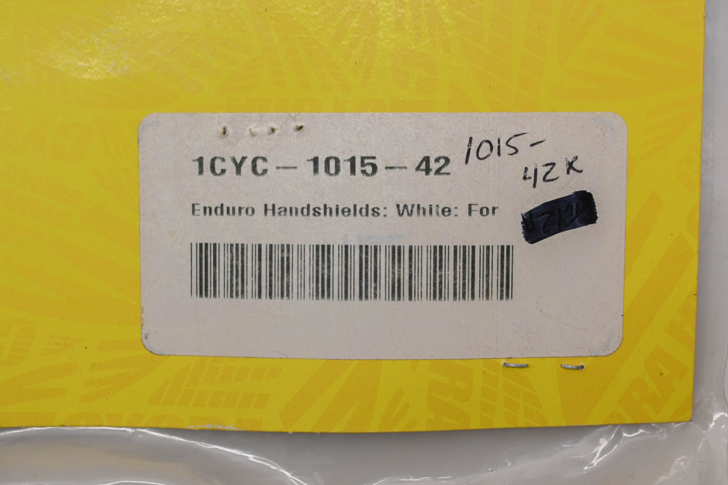 Cycra 1CYC-1015-42 White Enduro Handshield Kit NOS
