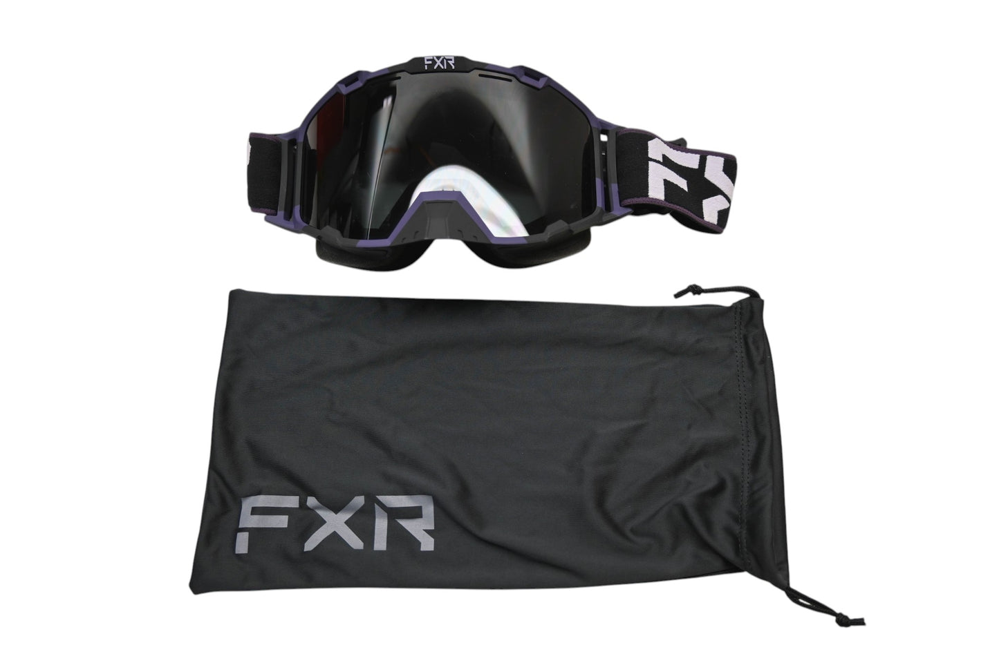 FXR 243109-8400-00 Grape Snowmobile Maverick Goggle Kit NOS