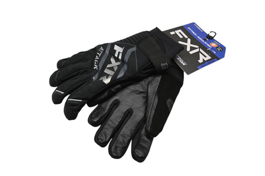 FXR 230803-1000-19 Mens 2XL Black Attack Insulated Gloves NOS