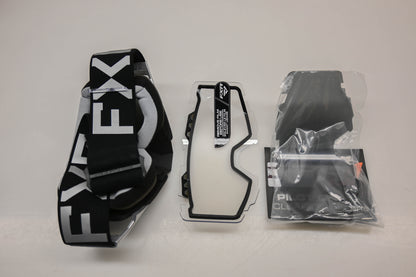 FXR 223102-0900-00 Chrome Pilot LE Goggle Kit NOS