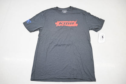 Klim 7476-000-130-600 Medium Charcoal/Fiery Red/Blue Patriot T-Shirt NOS