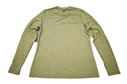 Klim 4110-000-140-303 Womens Large Burnt Olive/Blue Solstice Longsleeve Shirt NOS