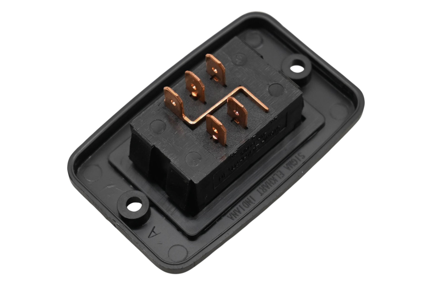 JR Products 12355 12V-40A On/Off/On Momentary Slide-Out Switch NOS