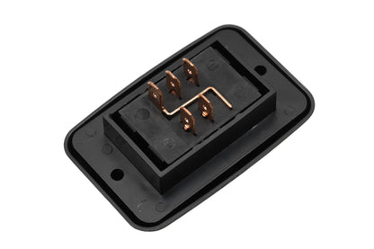 JR Products 12285 12V-40A On/Off/On Momentary Slide-Out Switch NOS