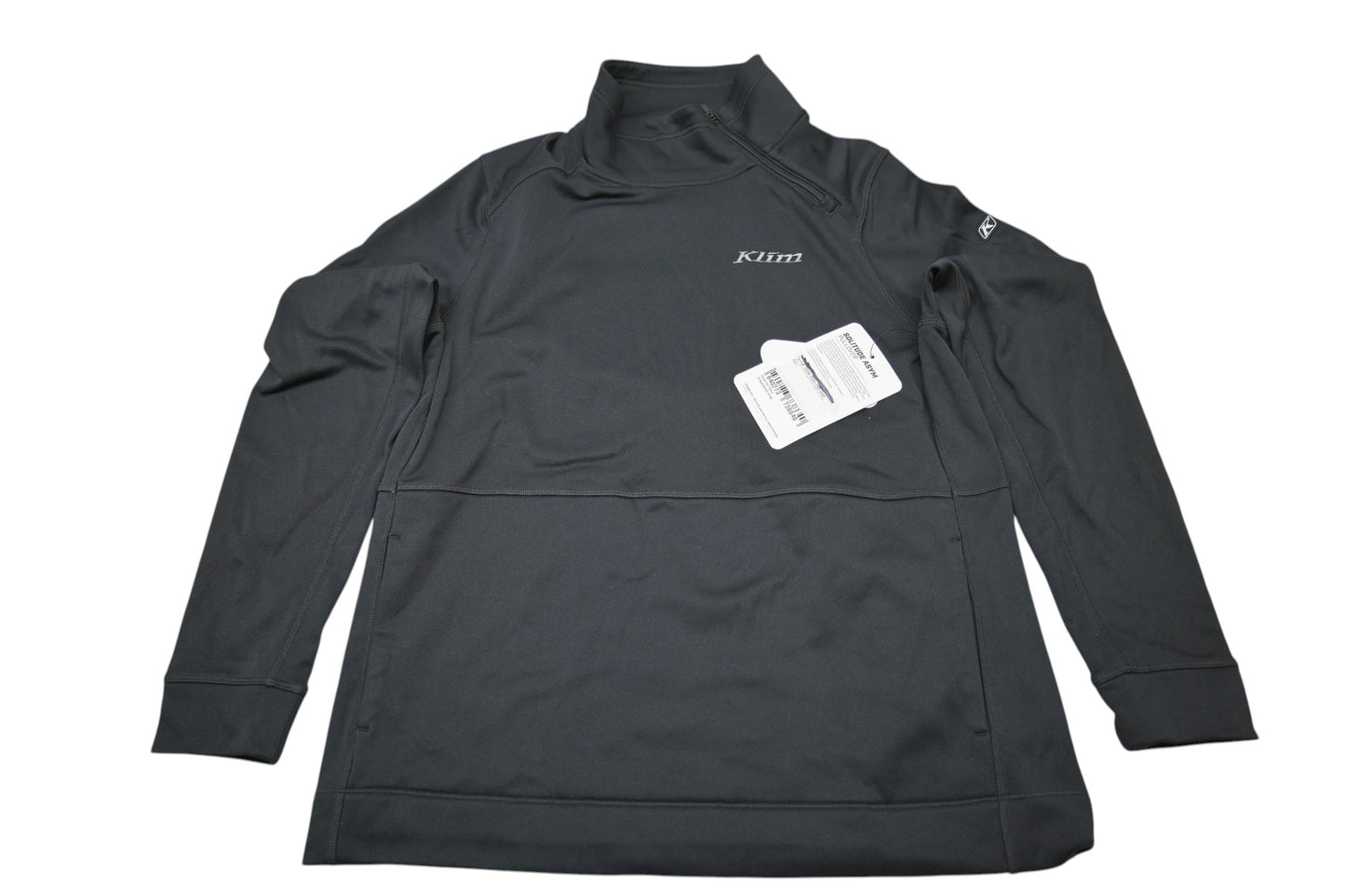 Klim 3586-000-140-000 Womens Large Black Solitude Pullover NOS