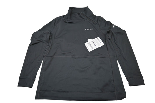 Klim 3586-000-140-000 Womens Large Black Solitude Pullover NOS