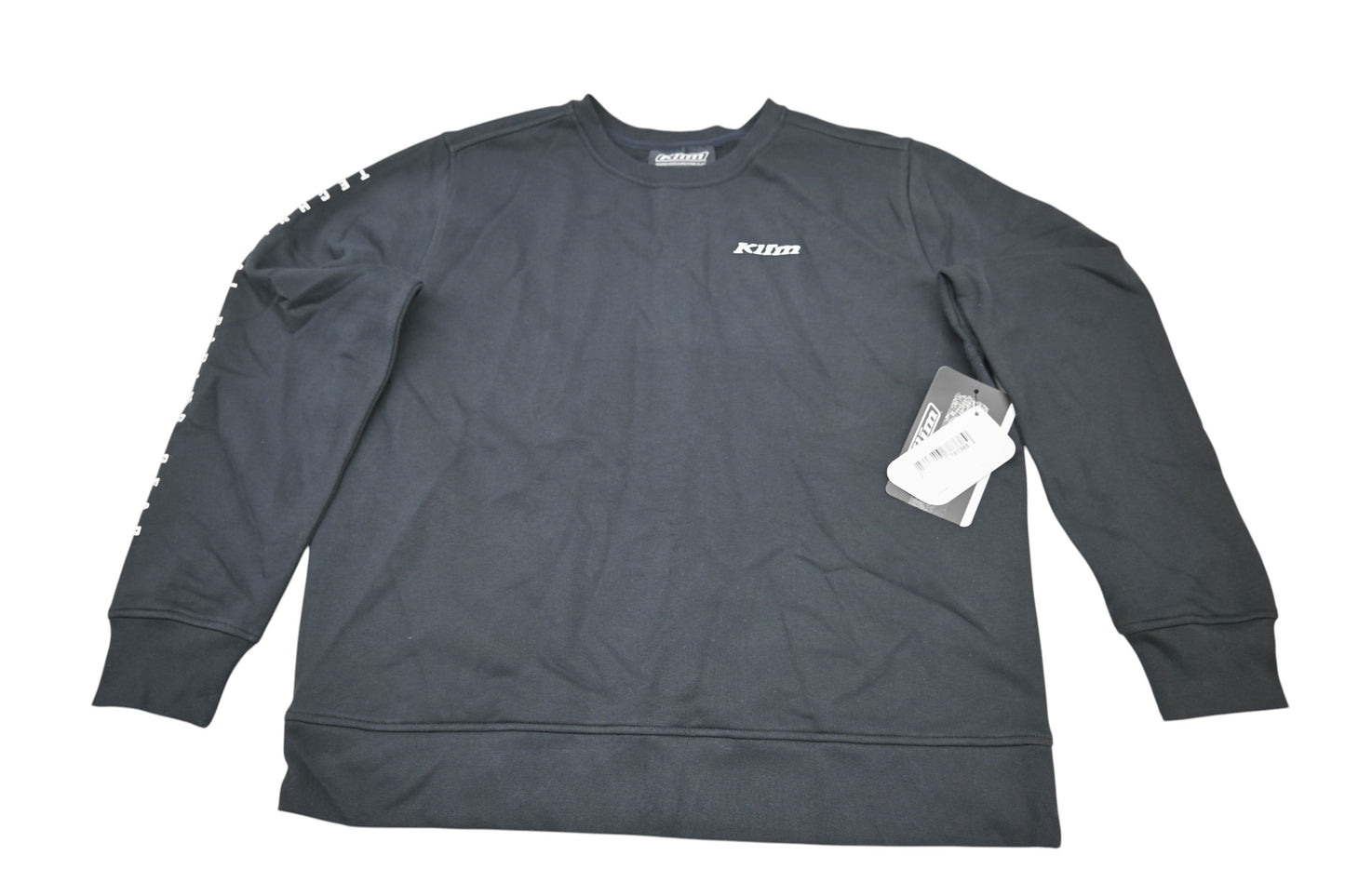 Klim 6627-000-150-002 Womens XL Black/White Morgan Ridge Crew Sweater NOS