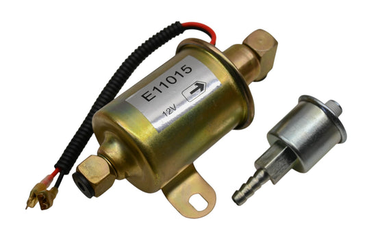 Aftermarket E11015 12V Universal Electric Fuel Pump Kit NOS