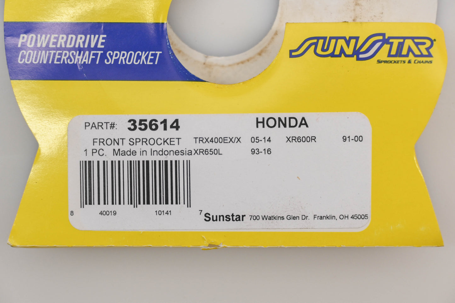 Sunstar 35614 14T/13 Spline Front Sprocket NOS