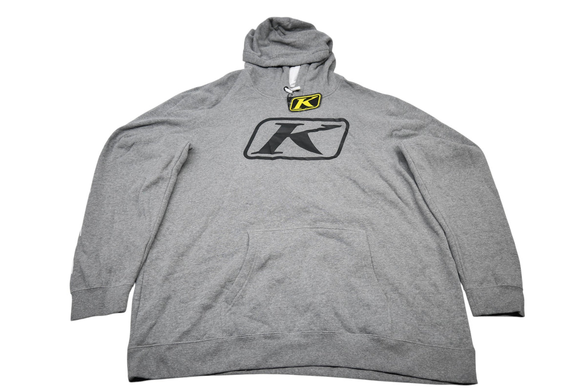 Klim 3731-001-170-600 Mens 3XL Heathered Gray/Black K Corp Hoodie NOS