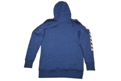 Klim 3602-000-120-247 Womens Small Dress Blues/Mock Orange Mariposa Long Pullover Hoodie NOS