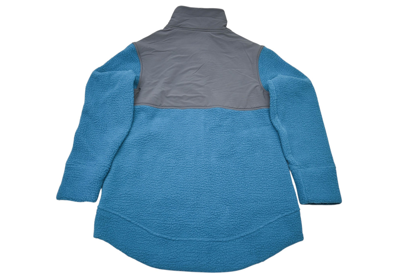 Klim 3590-000-130-248 Womens Medium Deep Lagoon/Asphalt High Pile Mountain Fleece Jacket NOS