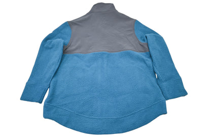 Klim 3590-000-150-248 Womens XL Deep Lagoon/Asphalt High Pile Mountain Fleece Jacket NOS