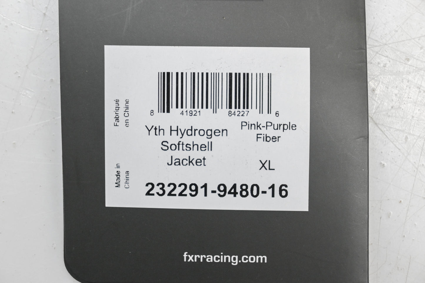 FXR 232291-9480-16 Youth XL Pink-Purple Fiber Hydrogen Softshell Jacket NOS