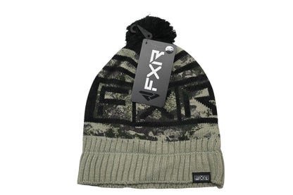 FXR 231608-7610-00 OS Army Camo/Black Helium Beanie NOS