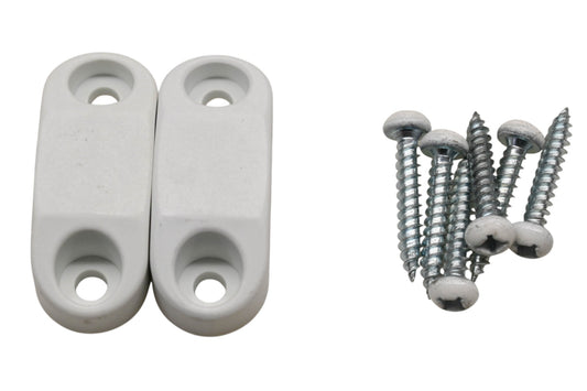 CPG BD-M109WHT-1PK White Baggage Door Magnet Kit NOS