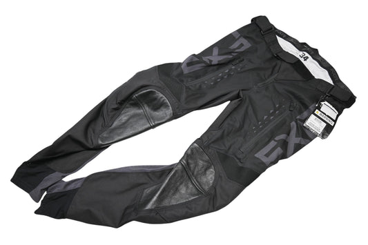 FXR 223338-1010-34 Size 34 Black Ops Off-Road Pants NOS