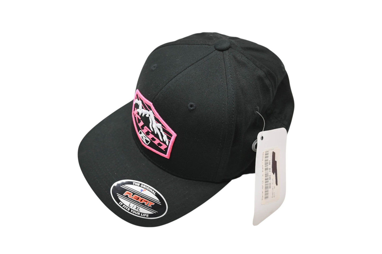 Klim 4042-003-140-001 Large/XL Black/Knockout Pink Glacier Hat NOS