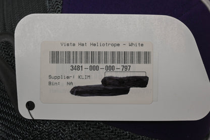 Klim 3481-000-000-797 Heliotrope/White Blue Vista Hat NOS