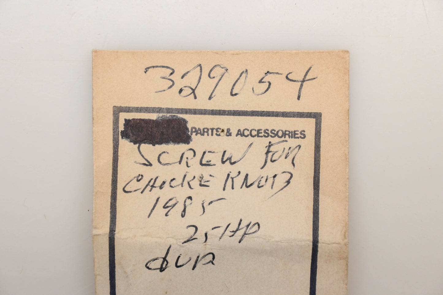 Aftermarket 329054 Screws Qty 2 NOS