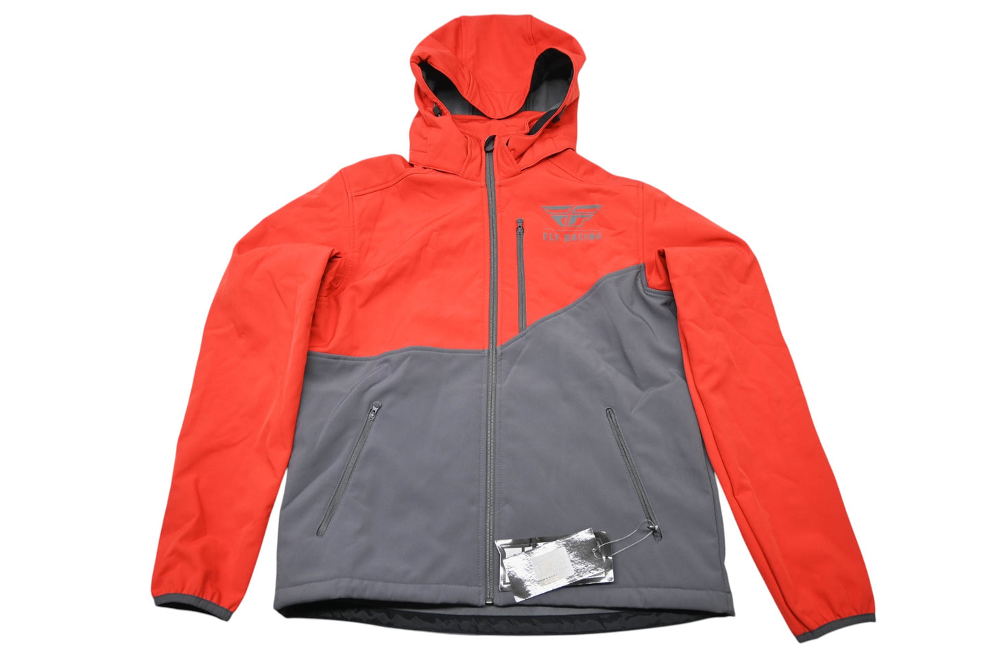 Fly Racing 354-6384S Small Grey/Red Checkpoint Jacket NOS