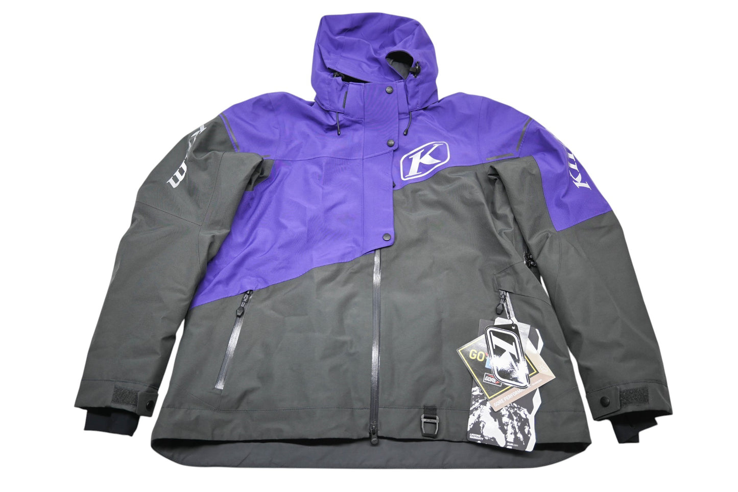 Klim 4088-004-150-640 Womens XL Asphalt/Heliotrope Alpine Jacket NOS