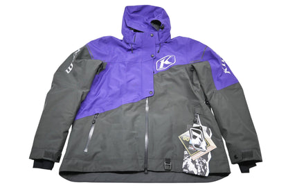 Klim 4088-004-150-640 Womens XL Asphalt/Heliotrope Alpine Jacket NOS
