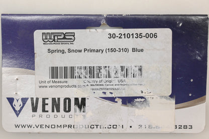 Venom 30-210135-006, 210135-006 Blue 150-310 Primary Clutch Spring NOS