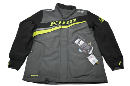 Klim 3803-002-150-605 Mens XL Asphalt/Hi-Vis Kaos Jacket NOS