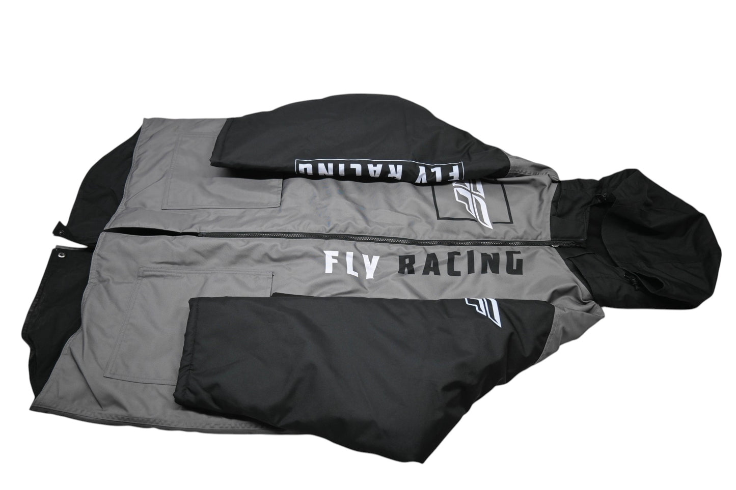 Fly Racing 470-4051 Black/Grey Pit Coat NOS