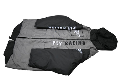 Fly Racing 470-4051 Black/Grey Pit Coat NOS