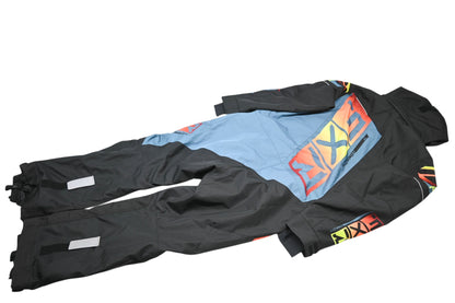 FXR 232802-1003-13 Mens Large Black/Steel/Inferno CX Lite Monosuit NOS