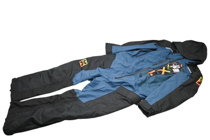 FXR 232812-1057-16 Mens XL Black/Dark Steel/Inferno Recruit Lite Monosuit NOS